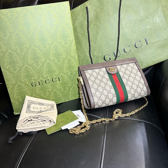 Ophidia GUCCI small shoulder bag - Picture 9 of 16